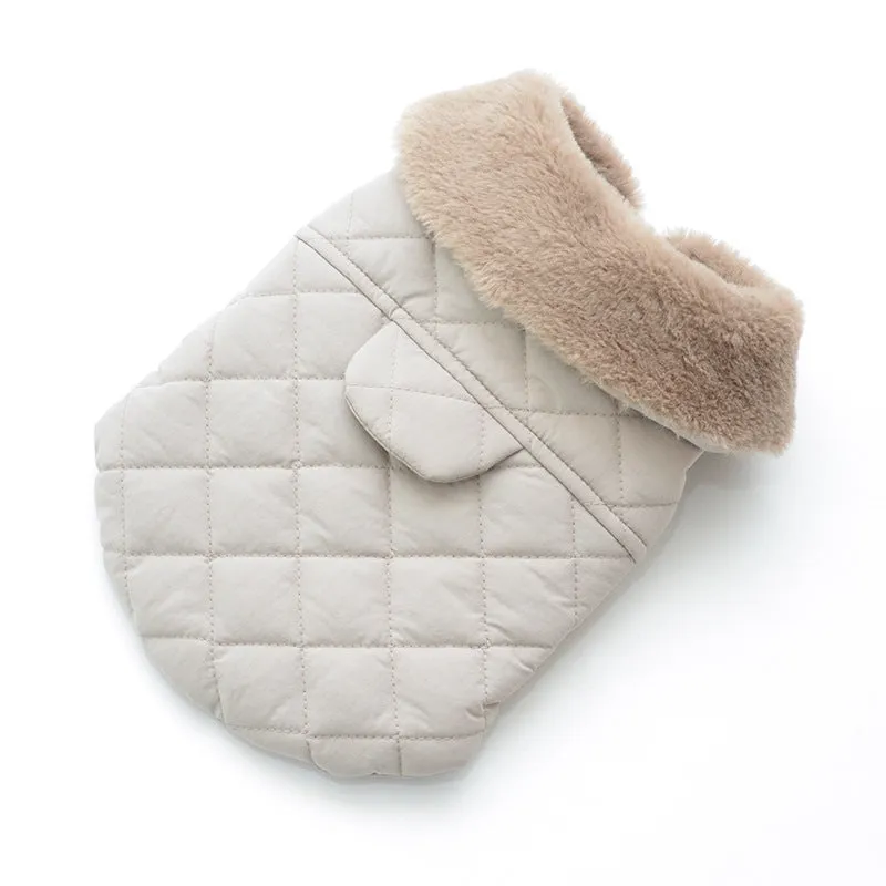 Pet Clothes Autumn and Winter New Pet Coat Warm Winter Cotton-Padded Clothes