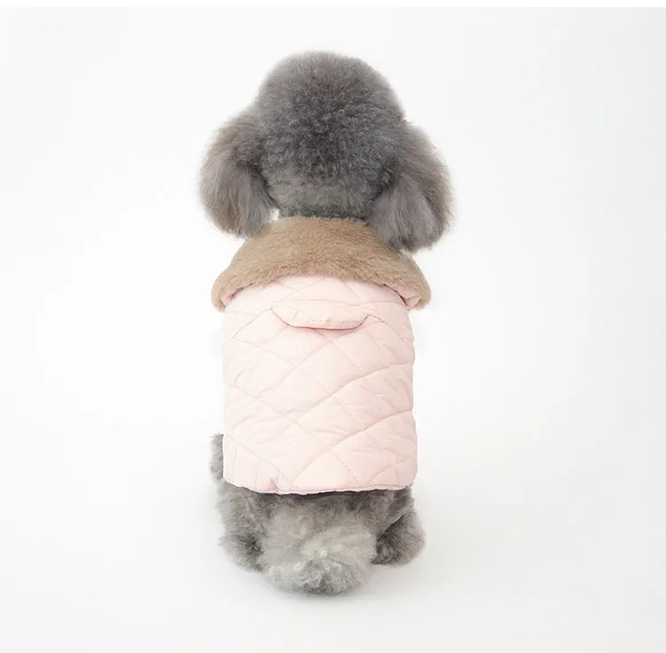 Pet Clothes Autumn and Winter New Pet Coat Warm Winter Cotton-Padded Clothes