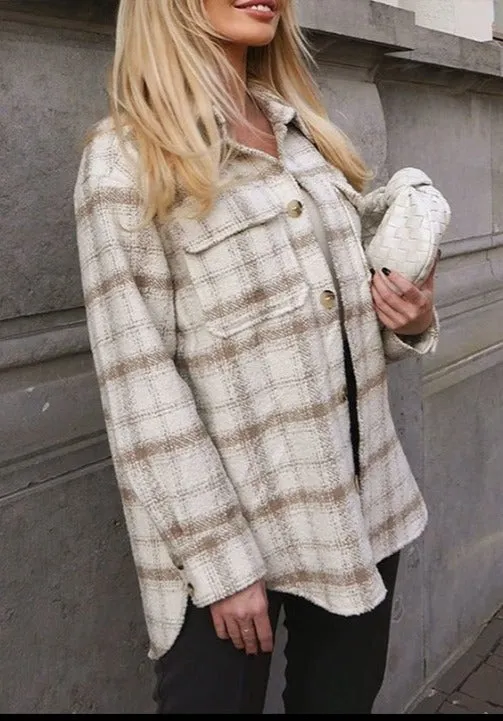 Plaid Shirt Jacket