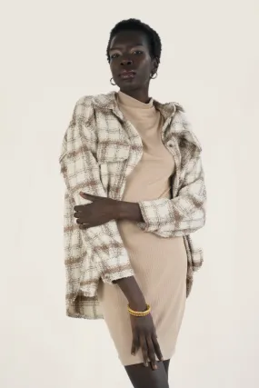Plaid Shirt Jacket