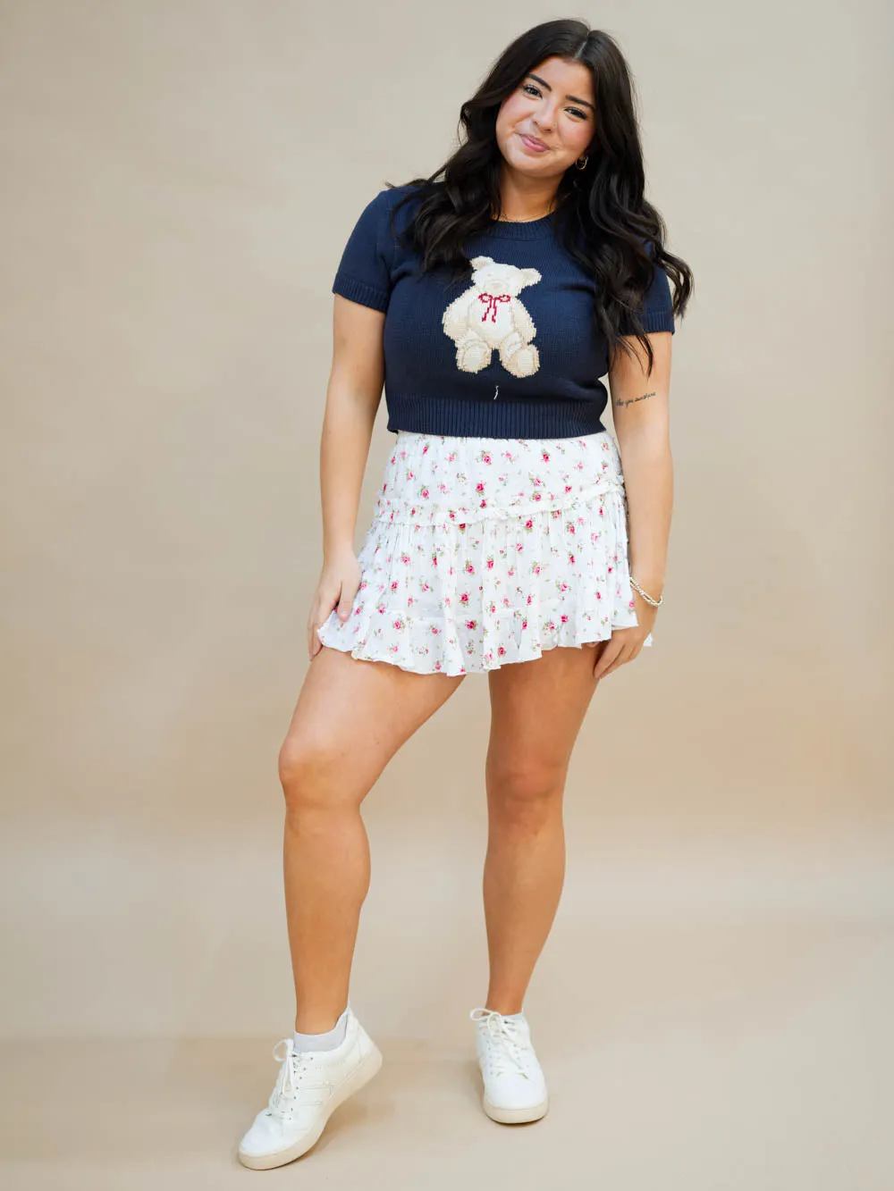 Raina Ditsy Floral Skirt
