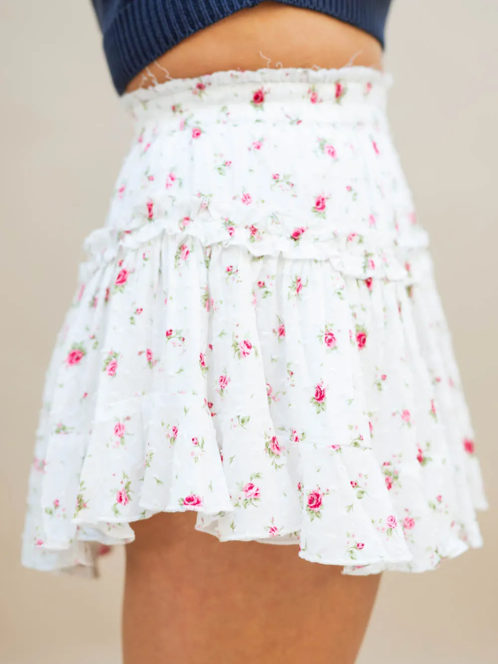 Raina Ditsy Floral Skirt