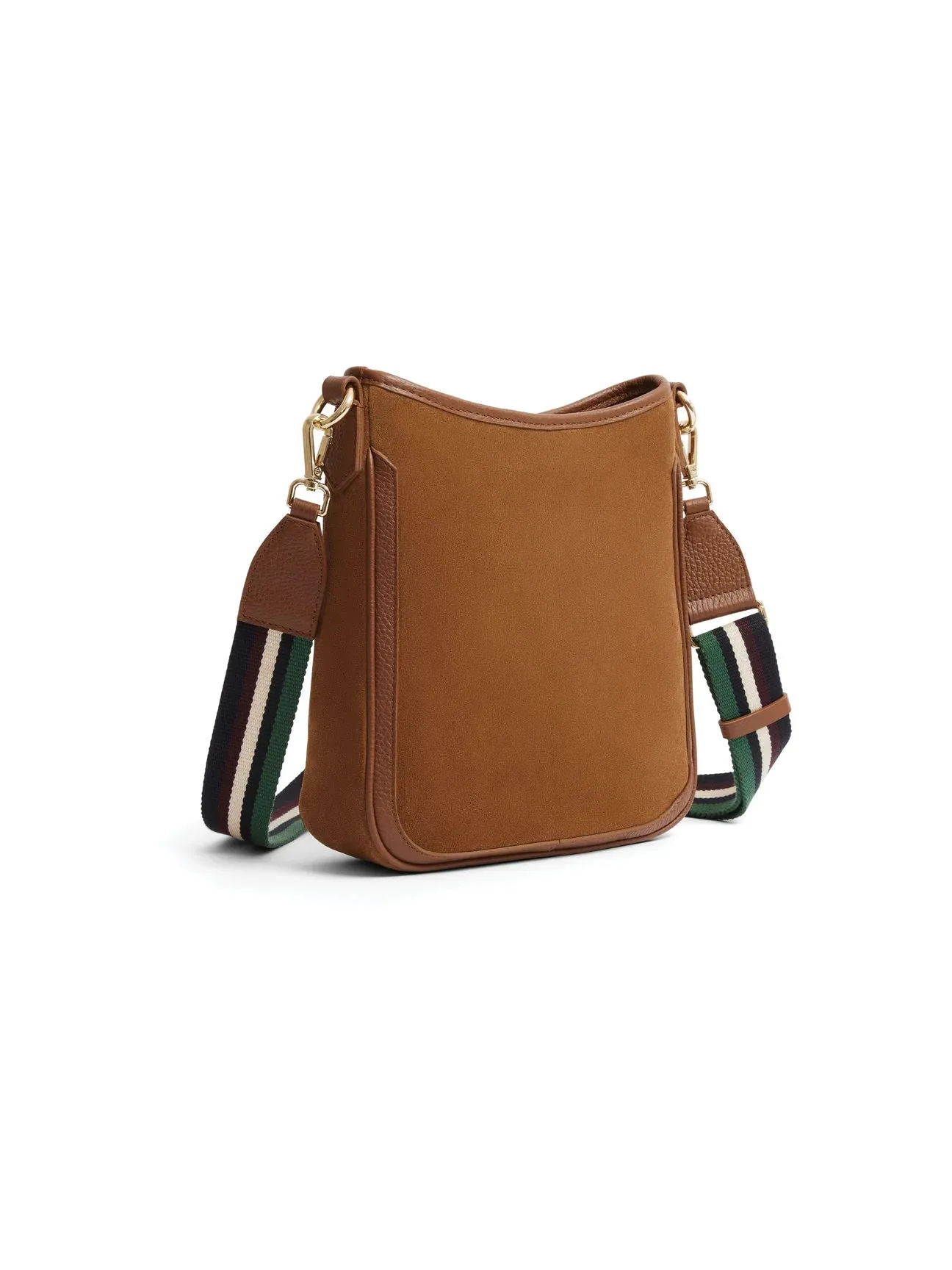 Richmond Messenger Bag - Tan Suede