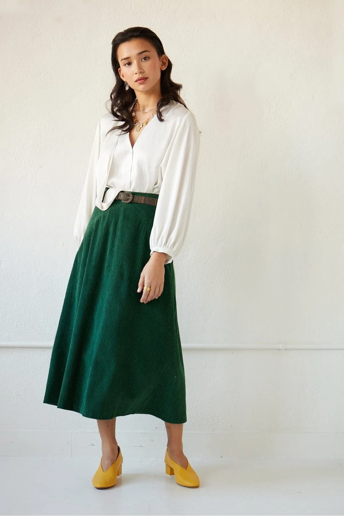 SAMPLE FW23 - Margot Skirt in Corduroy