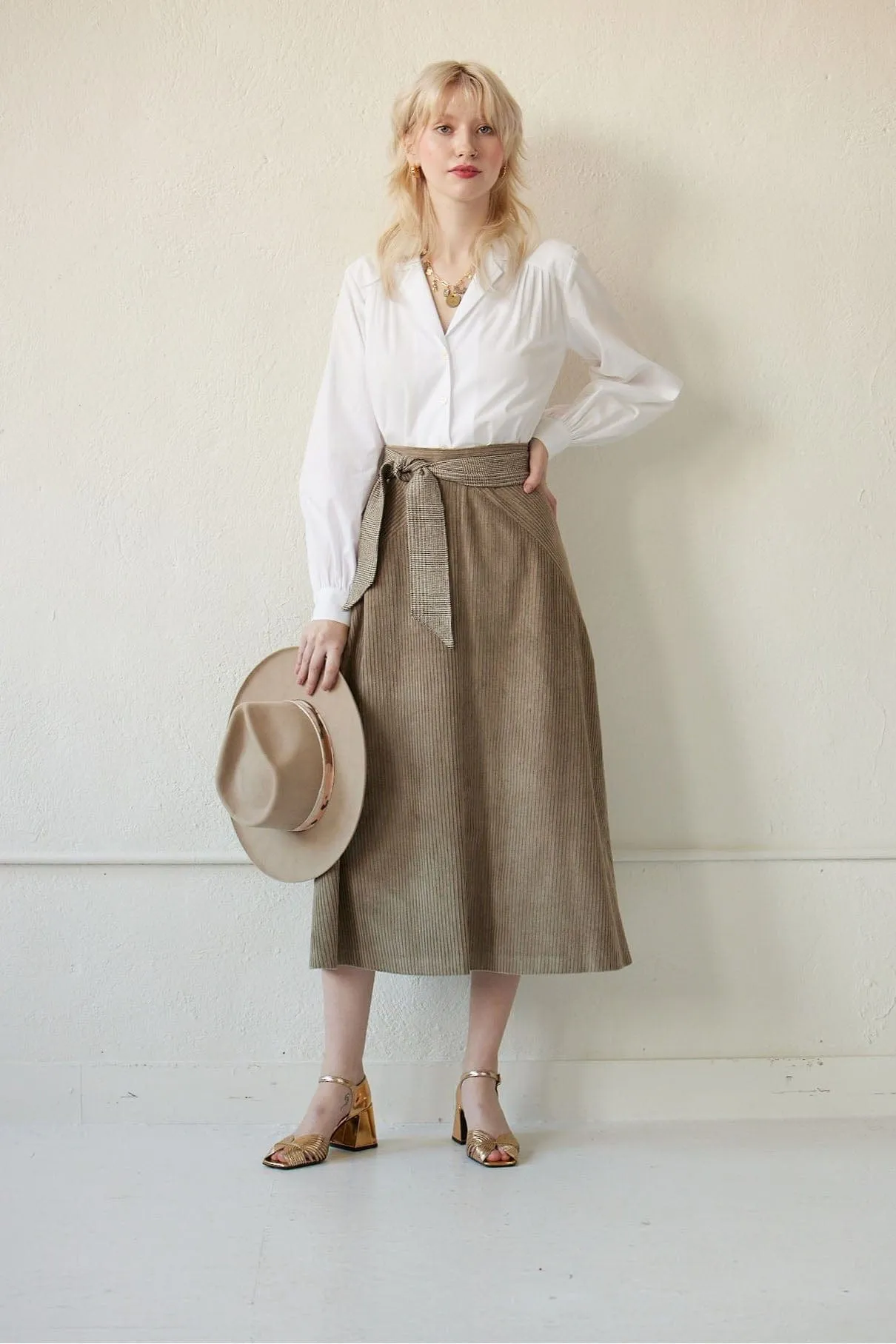 SAMPLE FW23 - Margot Skirt in Corduroy